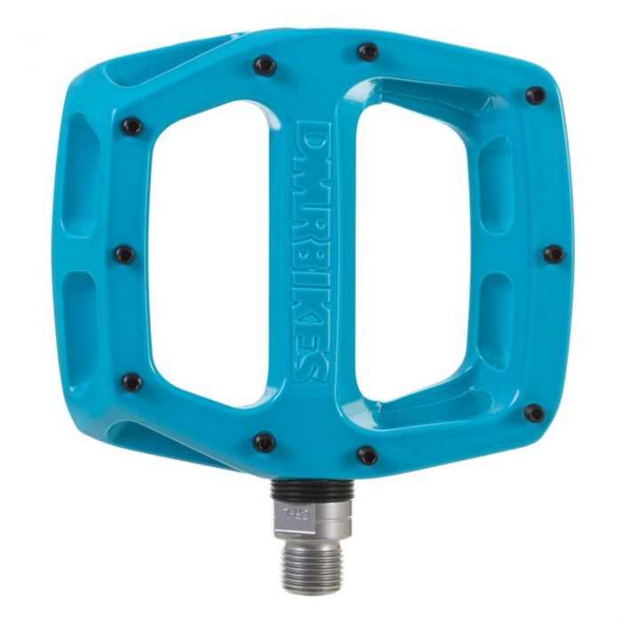 Tweeks Cycles DMR V12 Pedals - Blue | Clearance section. 365 day returns, 0% finance & FREE delivery over £50