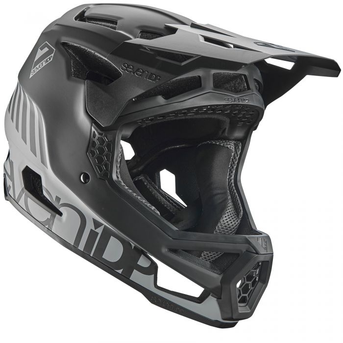 Tweeks Cycles 7iDP Project 23 Glass Fibre Full Face Helmet - S, Black / Graphite