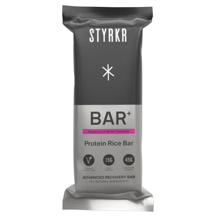 Tweeks Cycles Styrkr Bar+ Recovery Bar - 12 Pack - Raspberry & White Chocolate | Clearance section. 365 day returns, 0% finance & FREE delivery over £50