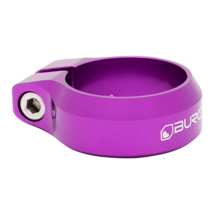 Tweeks Cycles Burgtec Seat Clamp - Purple Rain | Clearance section. 365 day returns, 0% finance & FREE delivery over £50