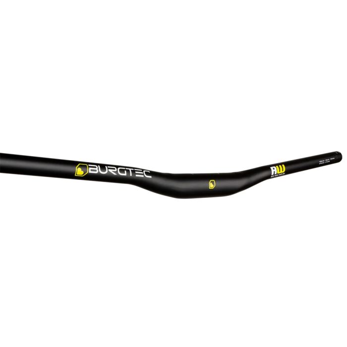 Tweeks Cycles Burgtec Ride Wide Alloy Enduro Handlebar - 31.8mm, 15mm | Clearance section. 365 day returns, 0% finance & FREE delivery over £50