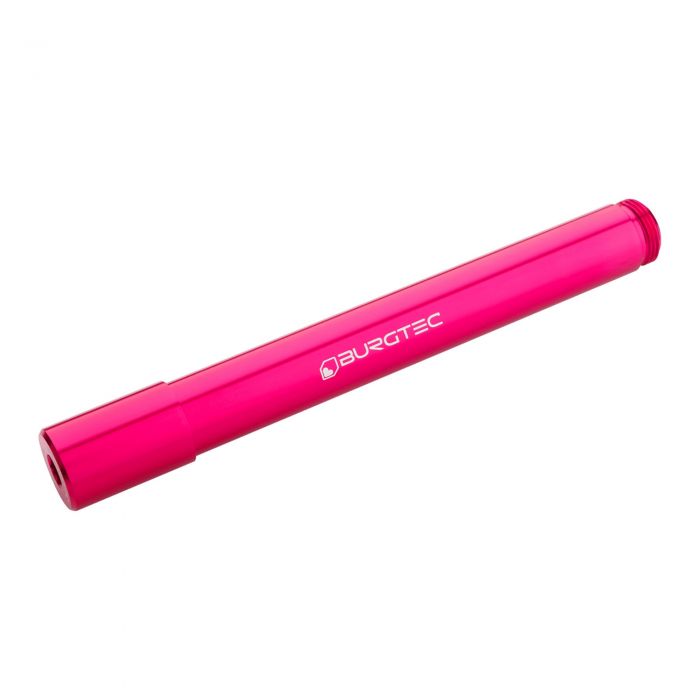 Image of Burgtec Fox 40 Fork Axle - Toxic Barbie Pink