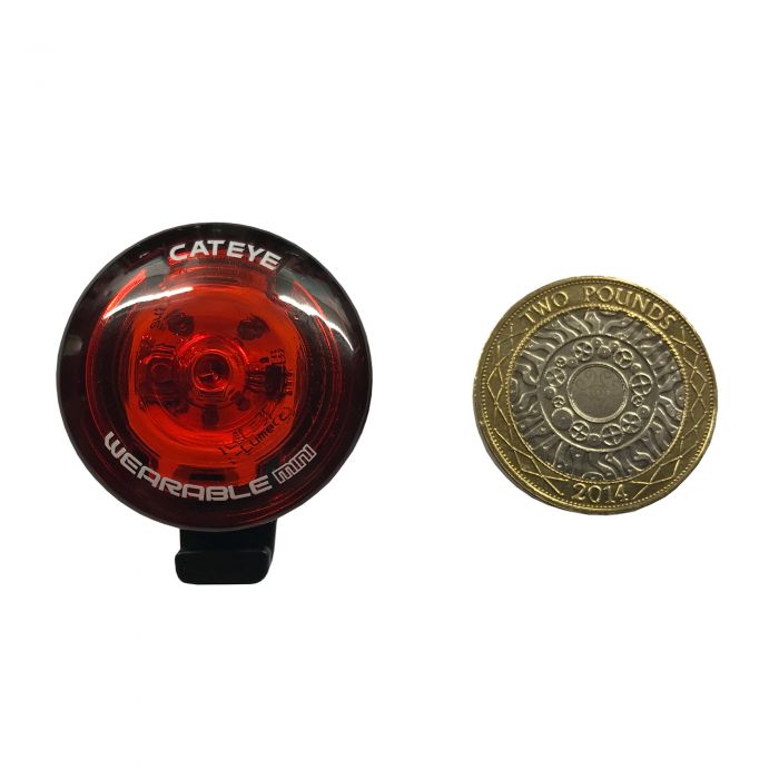 Cateye wearable store mini rear light