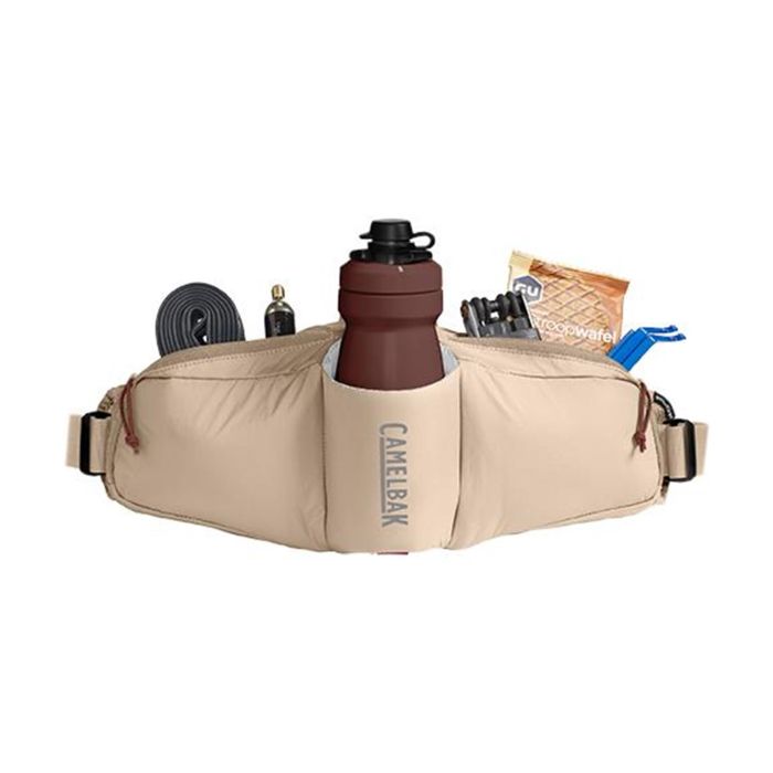 Image of Camelbak Podium Flow 2 Waist Pack With 620ml Podium Dirt Series Bottle - Moondust