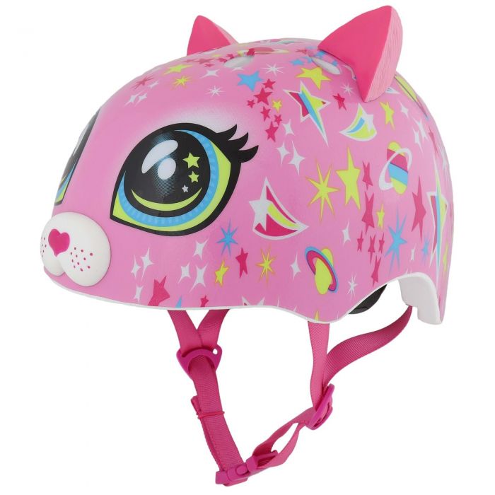 Image of C-Preme Raskullz FS Toddlers Helmet - Astro Cat Pink