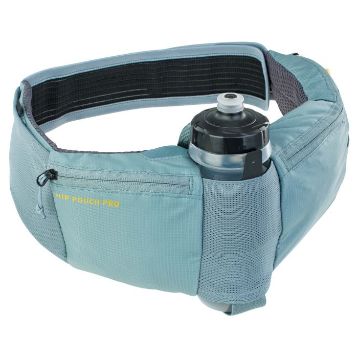 Image of EVOC Hip Pouch Pro + Bottle - Steel