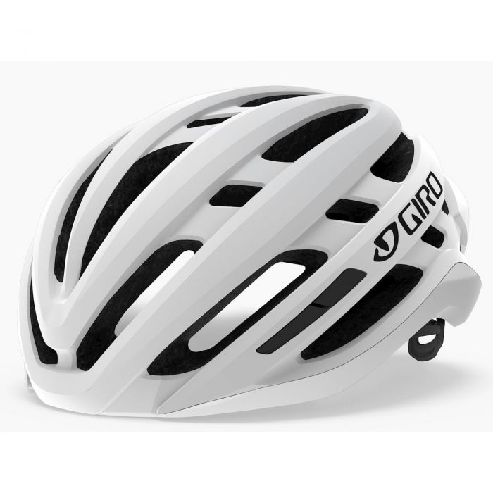 giro agilis mips road helmet - matte white, small