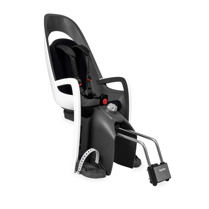 Image of Hamax Caress Child Bike Seat - White / Black