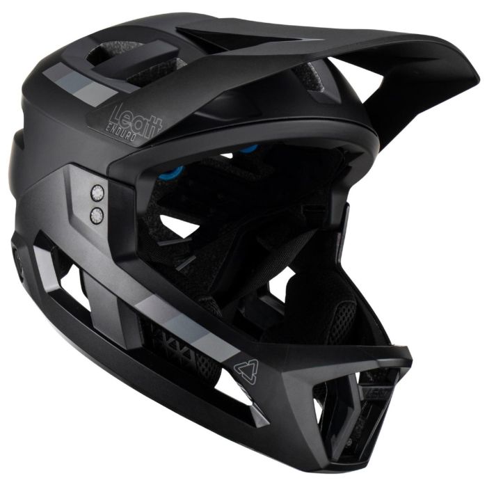 Tweeks Cycles Leatt Enduro 2.0 MTB Junior Helmet - Stealth | Clearance section. 365 day returns, 0% finance & FREE delivery over £50