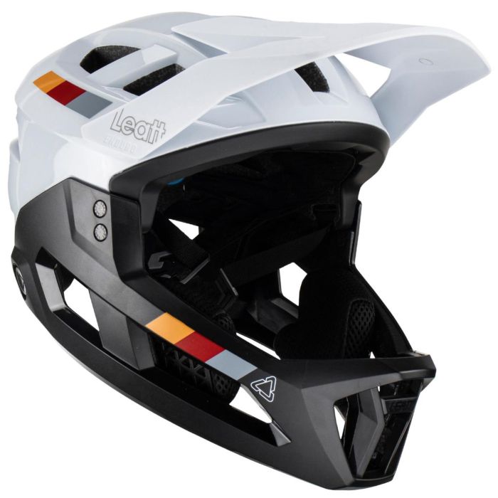 Tweeks Cycles Leatt Enduro 2.0 MTB Junior Helmet - White | Clearance section. 365 day returns, 0% finance & FREE delivery over £50