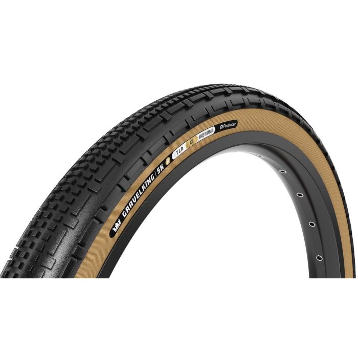 Image of Panaracer GravelKing SK R-Line TLR Gravel Tyre - 700 x 35