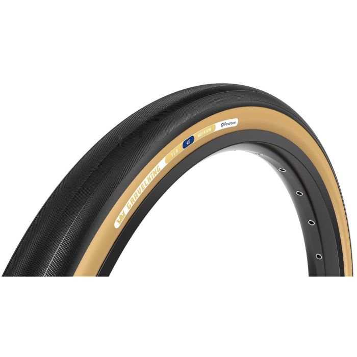 Tweeks Cycles Panaracer GravelKing Slick TLR Gravel Tyre - 700 x 40Black / Brown | Clearance section. 365 day returns, 0% finance & FREE delivery over £50