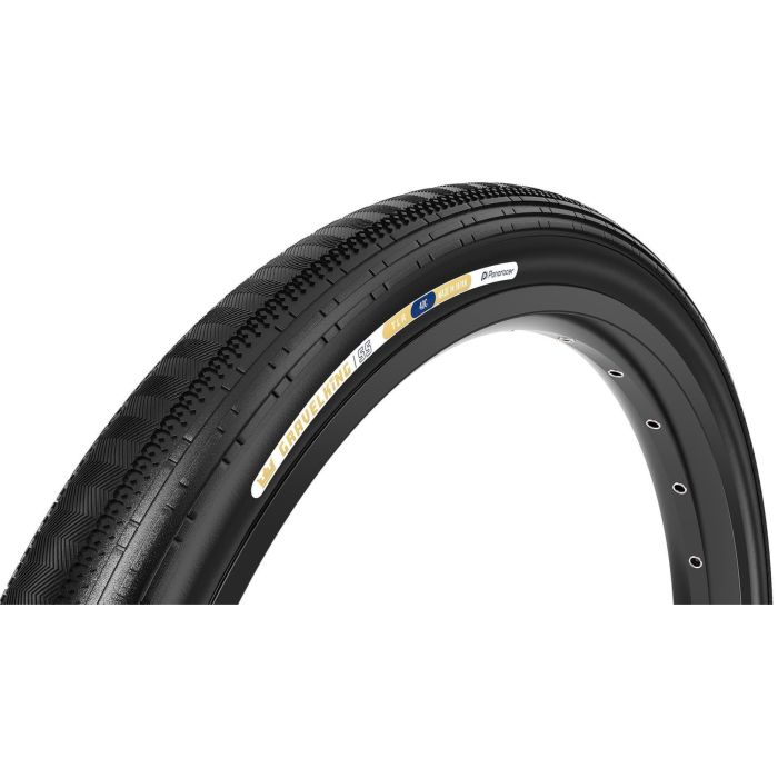 Image of Panaracer GravelKing Semi Slick TLR Gravel Tyre - 650b x 43Black / Black