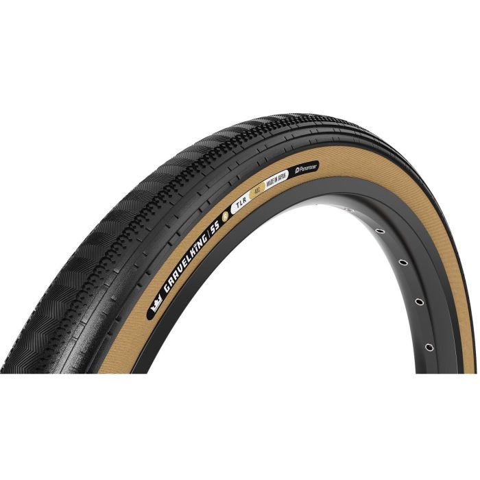 Image of Panaracer GravelKing Semi Slick R-Line TLR Gravel Tyre - 700 x 30