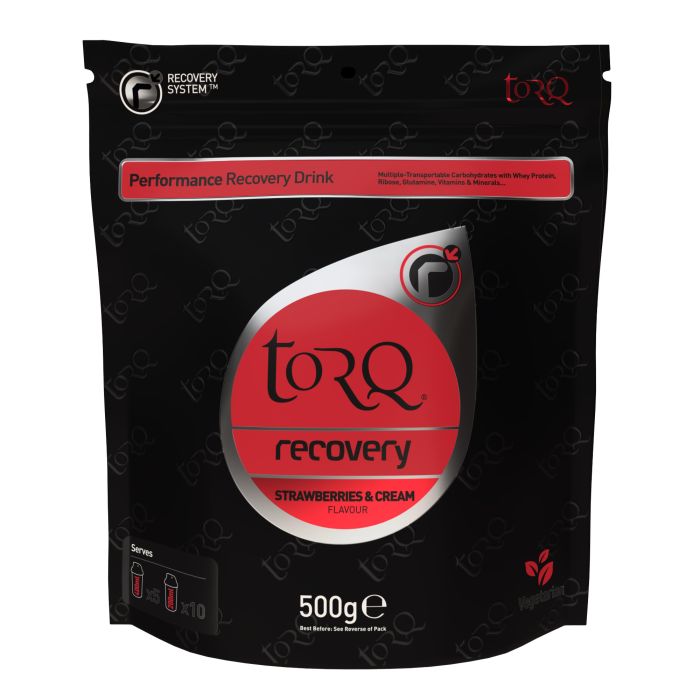 Tweeks Cycles Torq Recovery Drink 500g - Strawberries And Cream | Clearance section. 365 day returns, 0% finance & FREE delivery over £50