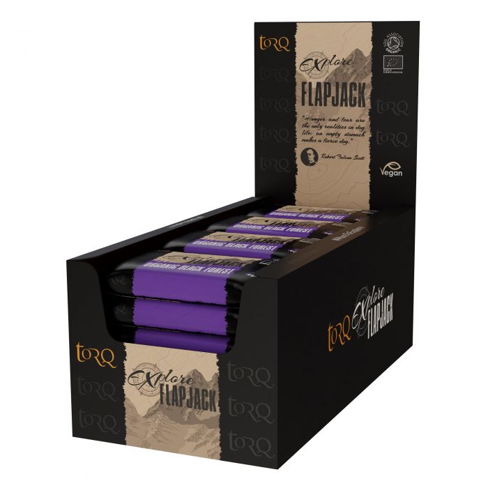 Image of Torq Explore Flapjack 20 x 65g - Black Forest