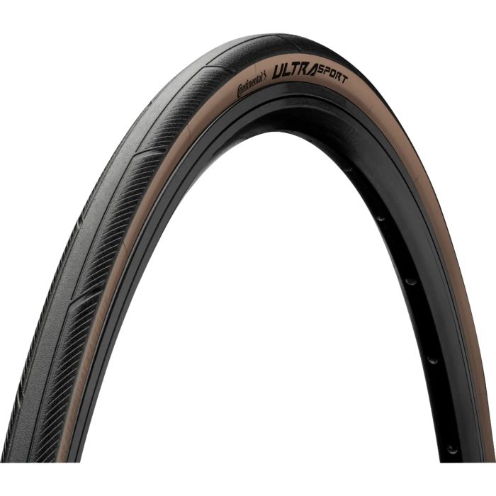 Image of Continental Ultra Sport III Tyre - 700 x 28FoldingBrown