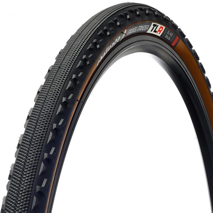 Image of Challenge Gravel Grinder TLR Tyre - 700 x 33700cBlack / Brown