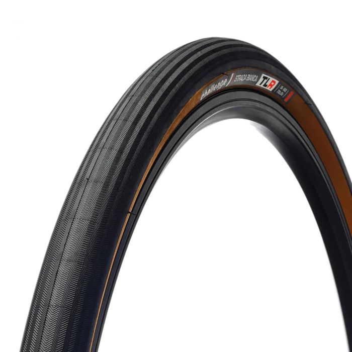 Tweeks Cycles Challenge Strada Bianca TLR Tyre - 700 x 30Black / Brown | Clearance section. 365 day returns, 0% finance & FREE delivery over £50