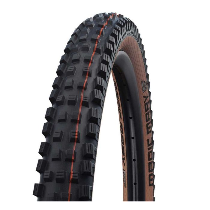 Tweeks Cycles Schwalbe Magic Mary Tyre - 29 InchBronzeSuper Gravity- Addix Soft - Folding Bead2.4 Inch | Clearance section. 365 day returns, 0% finance & FREE delivery over £50