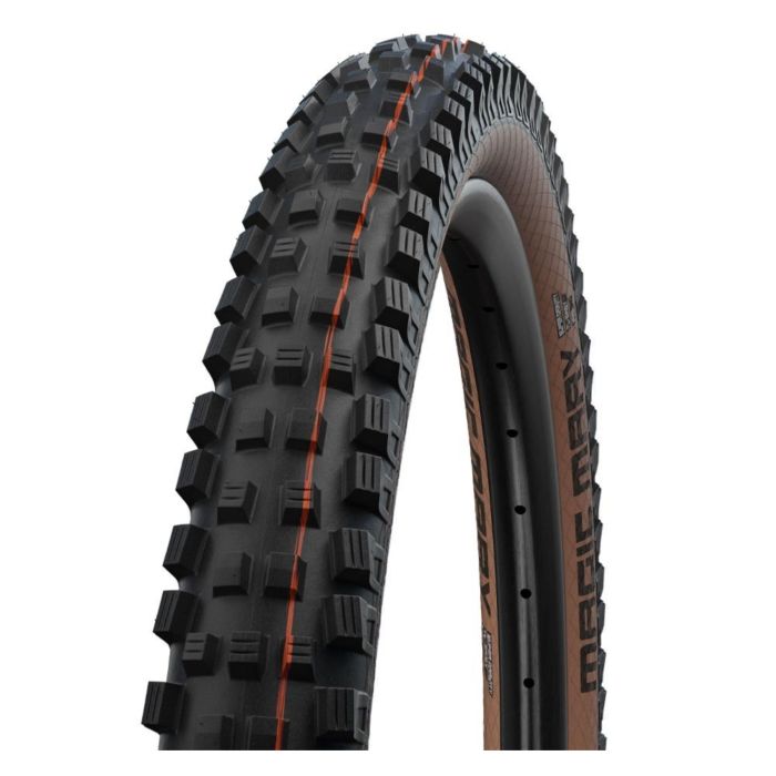 Tweeks Cycles Schwalbe Magic Mary Tyre - 29 InchBronzeSuper Trail - Addix Soft - Folding Bead2.4 Inch | Clearance section. 365 day returns, 0% finance & FREE delivery over £50