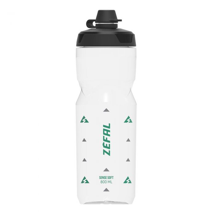 Image of Zefal Sense Soft 80 No-Mud Bottle - Translucent