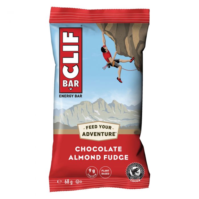 Image of Clif Natural Energy Bar 68g - Pack of 12 - Chocolate Almond Fudge 68g - Pack of 12