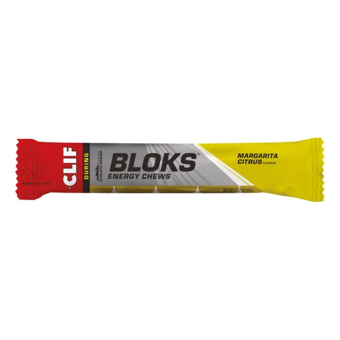 Image of Clif Shot Bloks Natural Energy Chews - Pack of 18 - Margarita Citrus