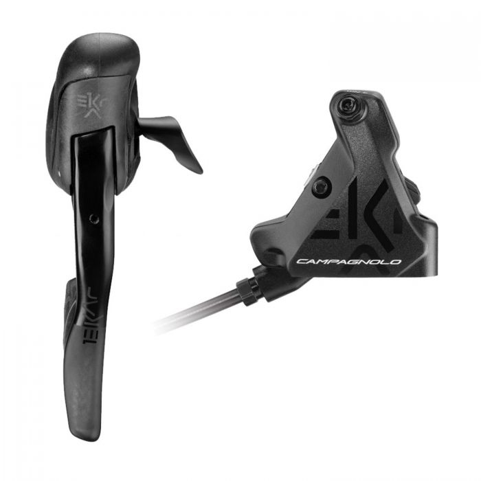 Image of Campagnolo Ekar 13-speed Hydraulic Ergo shifters & Calipers - Rear Shift / Front Brake