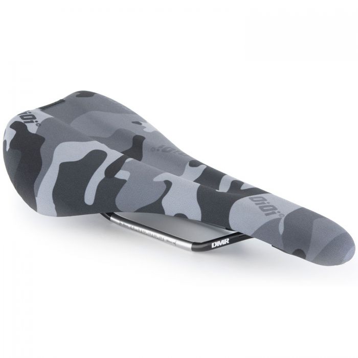 Tweeks Cycles DMR OiOi Saddle - Snow Camo | Clearance section. 365 day returns, 0% finance & FREE delivery over £50