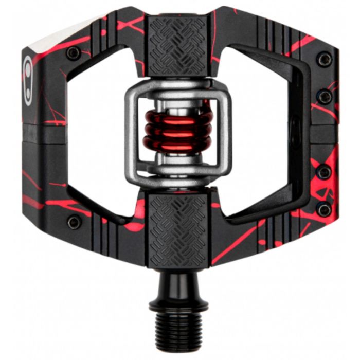 Image of Crank Brothers Mallet E LS Pedals - Red / Black