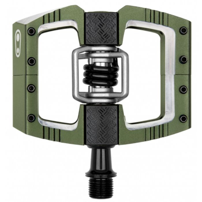 Image of Crank Brothers Mallet DH Pedal - Camo Green