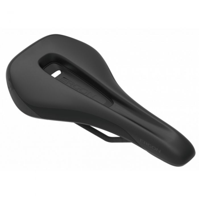 Tweeks Cycles ERGON Ergon SM Enduro Comp Men's Saddle - Black, M/L | Clearance section. 365 day returns, 0% finance & FREE delivery over £50