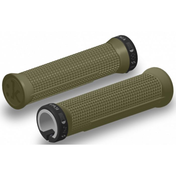 Tweeks Cycles Fizik Race Feel Grips - Khaki | Clearance section. 365 day returns, 0% finance & FREE delivery over £50