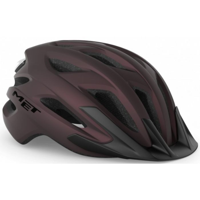 Image of MET Crossover Helmet - XL, Burgundy Matt