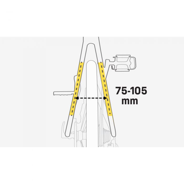 Topeak BabySeat II (w/ MTX 2.0 Rear Rack - 26/Disc) Plastic Gel Pas Yellow USA
