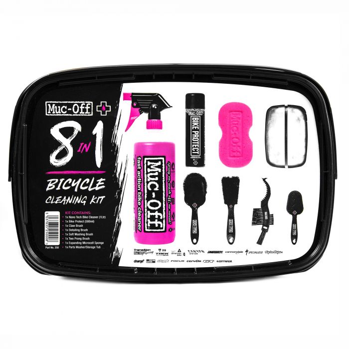 Image of Muc-Off 8 in 1 Cleaning Kit - 1 Litre