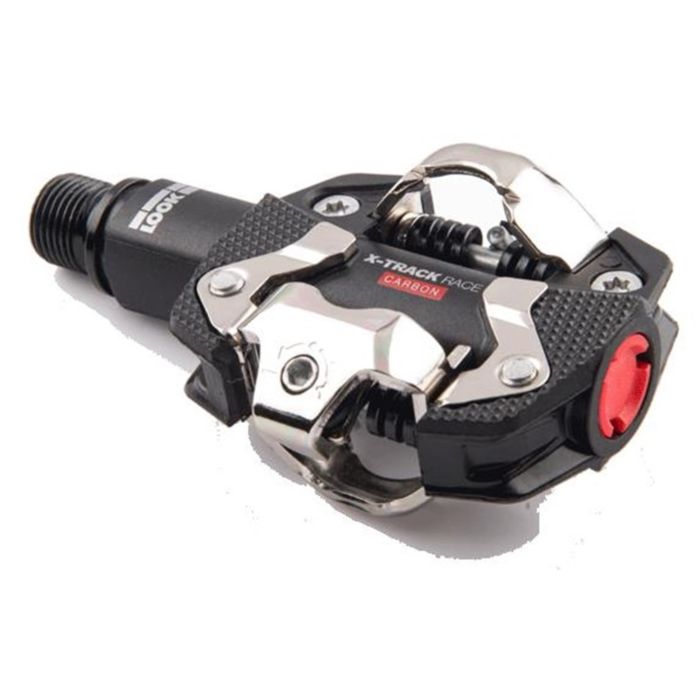 Image of Look X-Track Race Carbon MTB Pedals - Black,red