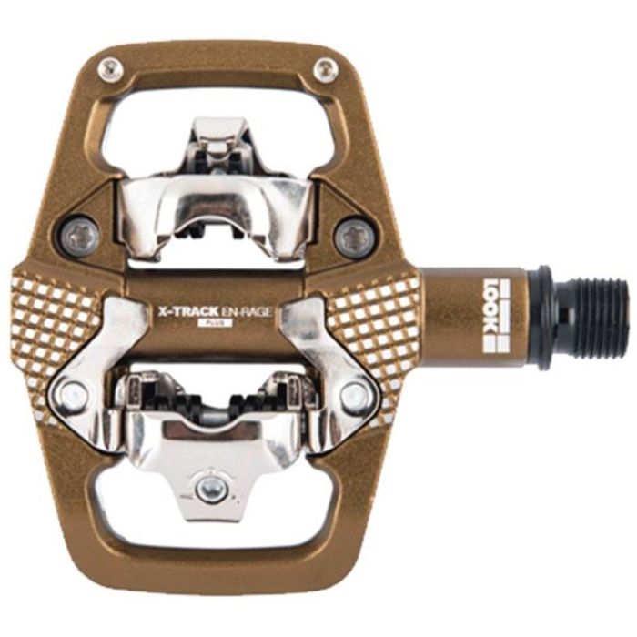 Image of Look X-Track En-Rage Plus MTB Pedals - Bronze