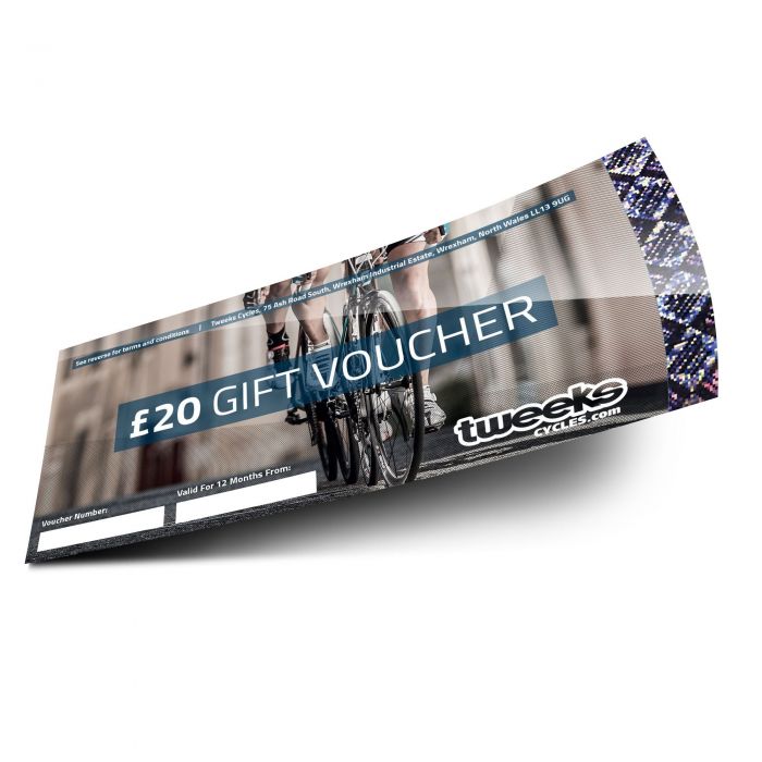 Image of Tweeks Cycles Gift Vouchers 20 Pound Gift Voucher