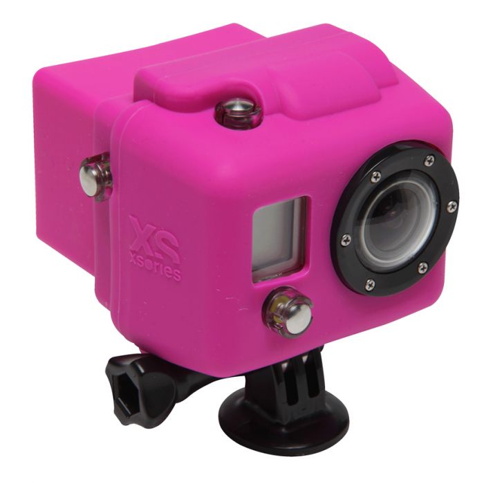 Image of XSories Hooded Silicone Case for HD Hero Camera - Pink
