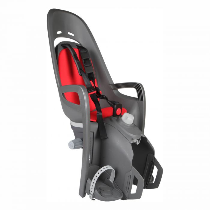 Pannier rack child seat store