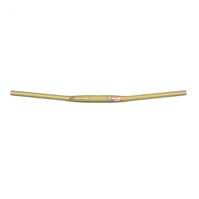 Image of Renthal Fatbar Lite V2 Handlebar - Gold, Zero Rise