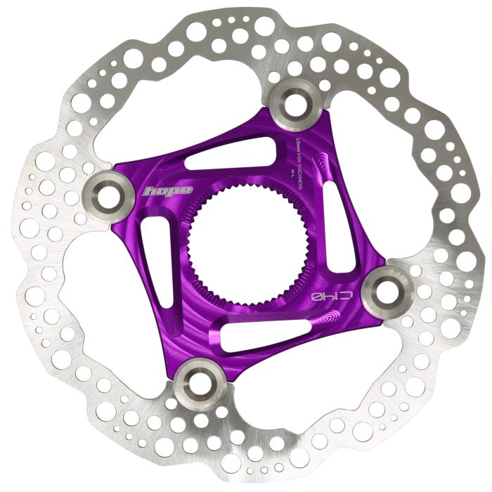 Image of Hope Technology MTB Centre Lock Floating Rotor - 140mmPurple