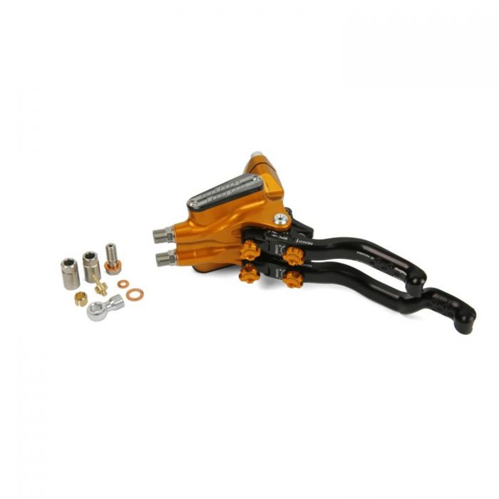 Image of Hope Technology Tech 3 Duo Complete Master Cylinder - OrangeRight Hand