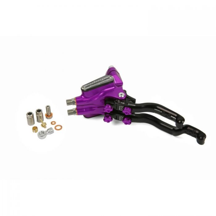 Image of Hope Technology Tech 3 Duo Complete Master Cylinder - PurpleLeft Hand