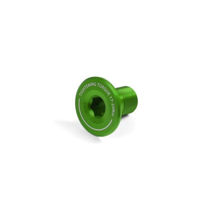 Image of Hope Technology Crankset Shaft End Cap - Green