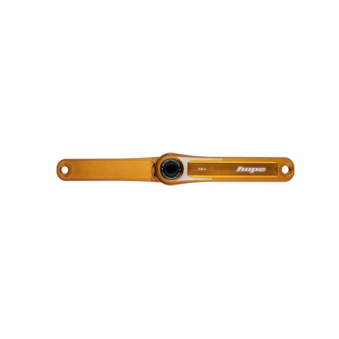 Image of Hope Technology RX Crankset - Spiderless - Orange172.5mm