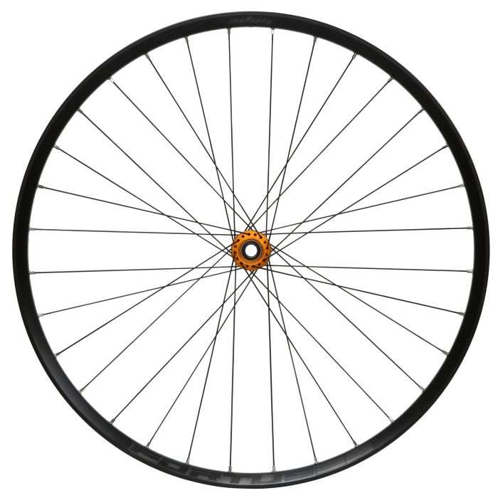 Image of Hope Technology Fortus 35W Pro5 Front Wheel - 110mm x 15mm Boost27.5 InchCentre LockPurple