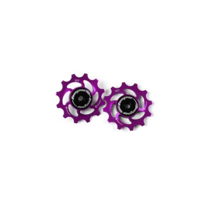 Image of Hope Technology 12 Tooth Jockey Wheels - Purple